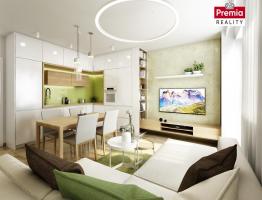 Byt 2+kk z projektu BYTY Hostěradice